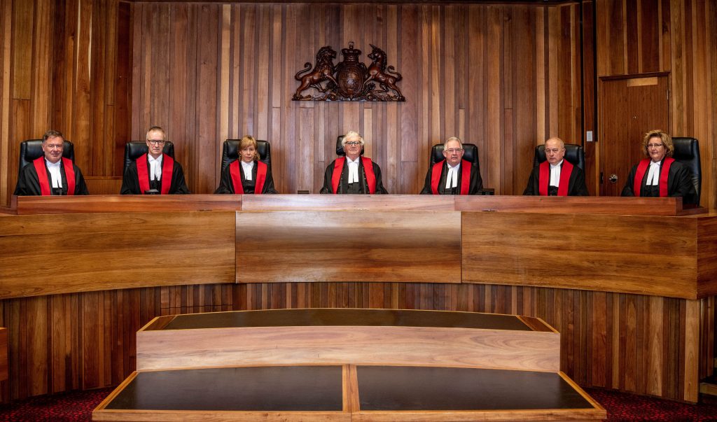 Judges Supreme Court of Tasmania